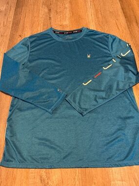 Spyder Swim 30+ UPF Men's Long Sleeve Performance Rash Guard